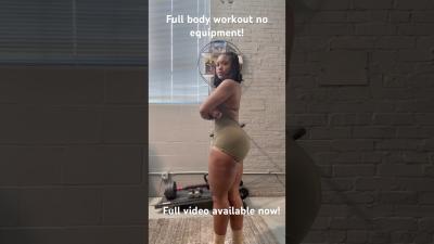 Full workout no equipment needed Full video out now fitness fyp fullbodyworkout bodyrecomp