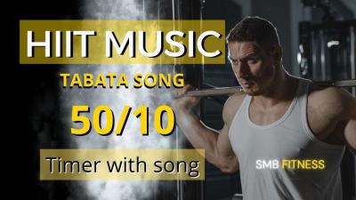 HIIT Workout Music 5010  Tabata 5010 With Timer  PowerPacked Interval Training