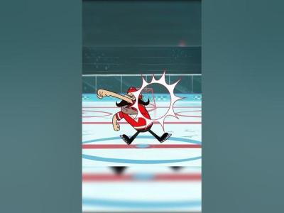 Hockey sul ghiaccio con Bugs Bunny LooneyTunes Guidaaglisport cartoonnetwork shorts