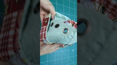 How to make a cute bucket bag Easy tutorial shorts sewing diy