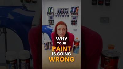 How to prevent paint reactions  correct flash times in cold workshop conditions