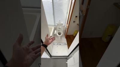 Inside Japans SKINNIEST Tiny Apartment