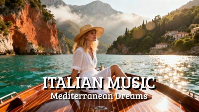 Italy Relaxing Ambience 2 Hours Mediterranean Chill Music Italian Coast