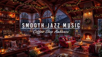 Jazz Relaxing Music for StudyWork Cozy Winter Coffee Shop Ambience  Smooth Jazz Instrumental Music