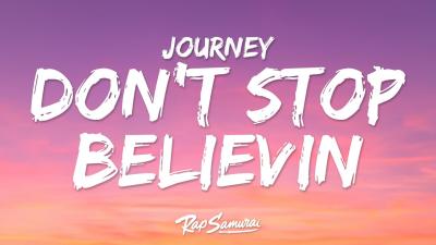 Journey  Dont Stop Believin Lyrics