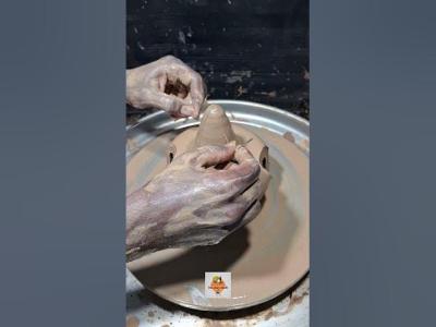 kalasam pot cutting for pottery satisfying viral trending video art asmr like