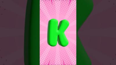 Letter K kidssong abcssong toddlers abcrymes