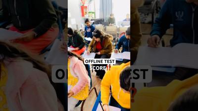 MY  OFFLINE TEST SCORE  Experience Studying 14 hours study minivlog pw exam