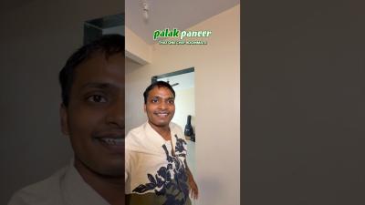 palakpaneer recipe ytshortsindia cookingcomedy viralshorts food vlog