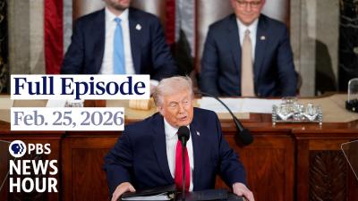PBS News Hour full episode Feb. 25 2026