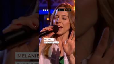 Pop royalty in the Radio 2 Piano Room  MelanieC R2PianoRoom MelanieC