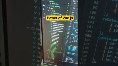 Power of Vue.js coding python bitcoin programming htmltutorial pythonprogramming vue vuejs