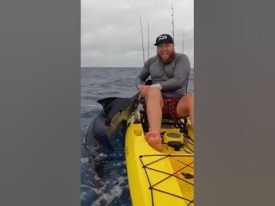  Sailfish vs Kayak  INSANE Fight kayakfishing sailfish