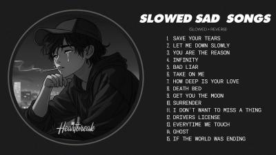 Save Your Tears Slowed  Slow Version of Popular Songs  Sad Love Songs That Make You Cry at Night