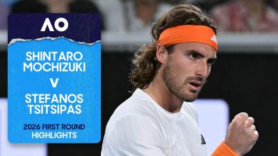 Shintaro Mochizuki v Stefanos Tsitsipas Highlights  Australian Open 2026 First Round