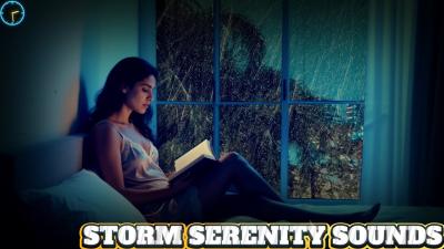 SLEEPSTREAM WITH THUNDER RAIN AND NIGHT READING AMBIENCE  