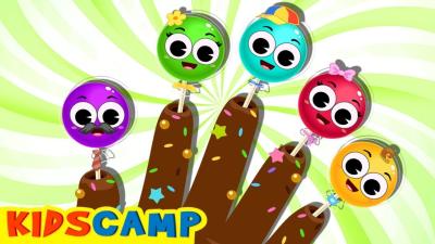  SURPRISE Lollipop Finger Family Song  Fun Songs For Kids  KidsCamp
