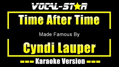Time After Time  Cyndi Lauper KARAOKE