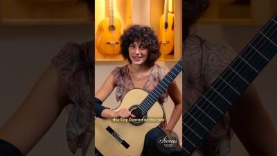 Today at 4pm CET Cristina Galiettos Beautiful Concert on Siccas Luthiers Guitars 