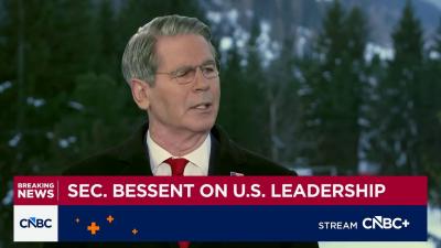 Watch CNBCs full interview with Treasury Secretary Scott Bessent
