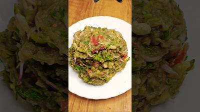  মকস সবজ ভরত রসপyoutube food cooking recipe video  