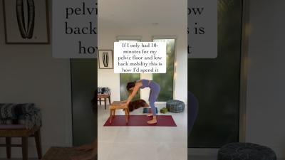 10min mobility routine for your low back  pelvic floor