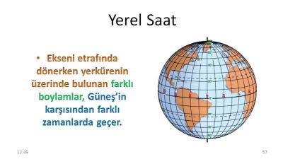 6 Coğrafi koordinatlar  paraleller arası mesafe hesaplama ve yerel saat hesaplamaları 