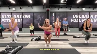 60MIN KILLER TABATA WORKOUT  ABS  Total Body Fat Burn Build Strength  Lean Muscle Burn Belly
