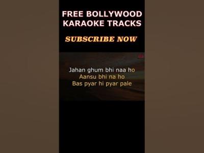AA CHAL KE TUJHE  KARAOKE  Kishore Kumar  Unplugged  Old is Gold  Bollywood Retro Songs