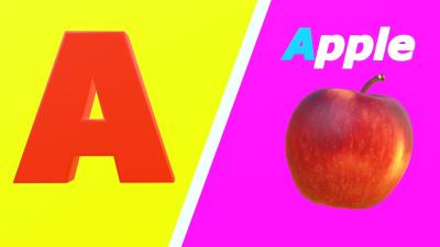 ABC Song for Kids  Learn Alphabet  Phonics  A Is for Apple