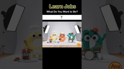 ABC Song  Learn Alphabet with Jobs  ESL Shorts