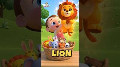 Animal Song for Kids  Learn Animal Names  Nursery Rhymes  Kids Songs shorts babysongs cartoon