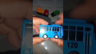 ASMR Unboxing and testing tayo the little bus asmr unboxingtoys tayolittlebus tayo