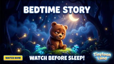 Bedtime Stories for Kids  Calm Sleep Story  Oliver the Little Bear Story in English