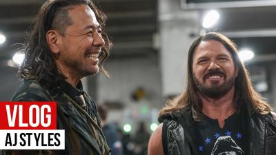 Behind the scenes of AJ Styles tribute on Raw WWE Vlog