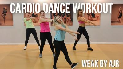 CARDIO DANCE WORKOUT AT HOME  Weak by AJR Fun and Easy Dance Fitness
