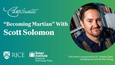 Civic Scientist Lecture Series Becoming Martian With Scott Solomon