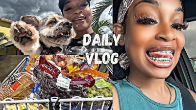 DAILY VLOG Business Trip Plans  Grocery Haul  Puppy Date  Bank Runs  Amazon Unboxing