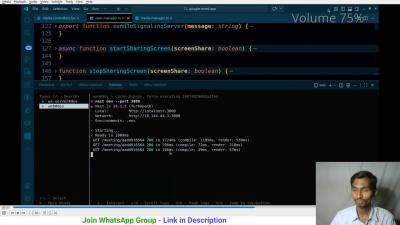 Day  139  Google Meet Clone  Part  17  Learning FullStack Web Dev  Coding The Code
