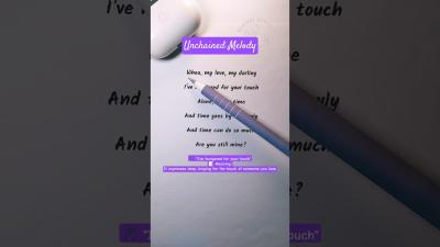Easy English Karaoke  Unchained Melody  Sing  Learn English