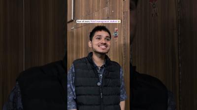 Fear of every hotel management student  pr7ham shorts comedy