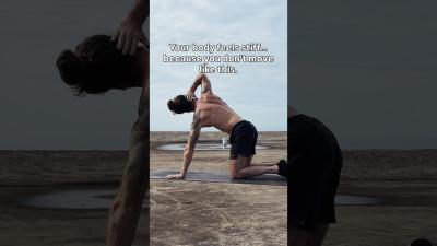 Feel STIFF Do these 4 moves  1 minute each  5Min total full body mobility routine mobility