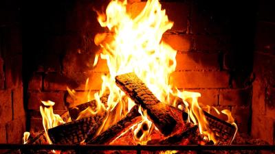  Fireplace 4K UHD Fireplace with Crackling Fire Sounds. Fireplace Ambience