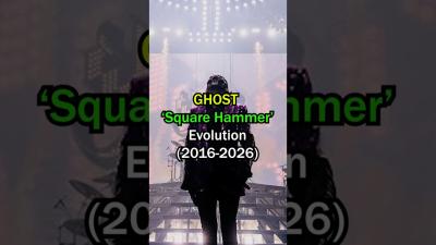GHOST  Square Hammer LIVE EVOLUTION 20162026 tobiasforge shorts bandghost