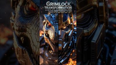 Grimlock Transformation Into Dinobot transformers grimlock BTFWork shorts ytshorts trending