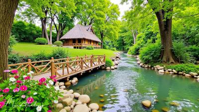 Healing Music for the Heart  Mind Nature Sounds for Stress Relief  Deep Sleep 4