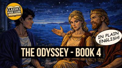 Helens Secret and an Assassination Plot  The Odyssey Book 4  Plain English Audiobook