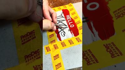 How I Paint a PERFECT Sticker acrylicpainting arttutorial paintingtips