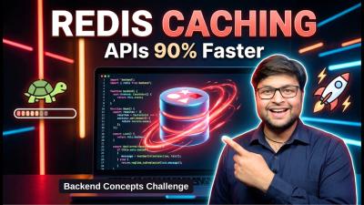 How Redis Makes APIs 90 Faster  Redis Caching Tutorial for Backend Engineer  HINDI