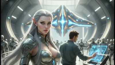 I Activated the Ship Powered by Royal DNA  The Alien Woman and Her Soldiers Froze Instantly
